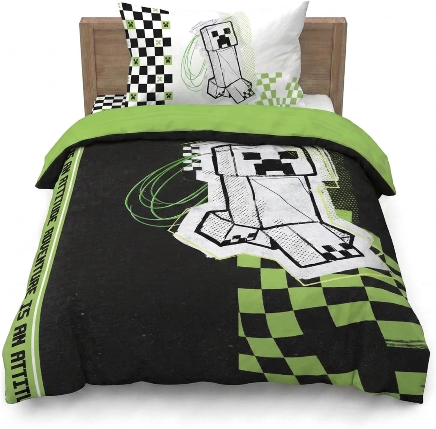 Dekbedovertrek Set Creeper 135x200 cm Katoen met Kussensloop