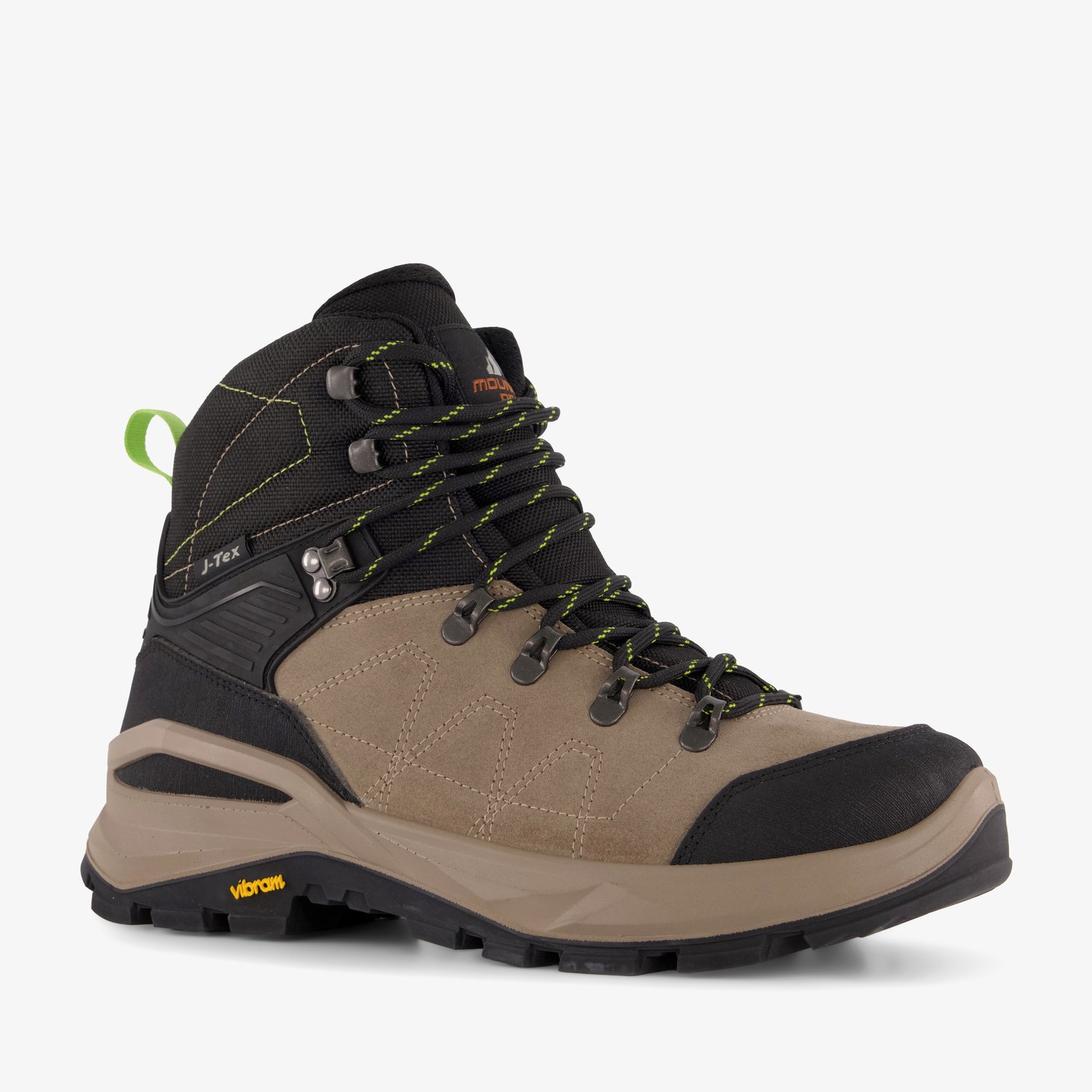 Mountain Peak dames cat. B wandelschoenen vibram zool – Uitneembare zool Beige