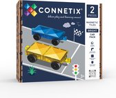 CONNETIX - Magnetisch Tegels - Bright Autopakket - 2 Stuks - Magnetisch Speelgoed