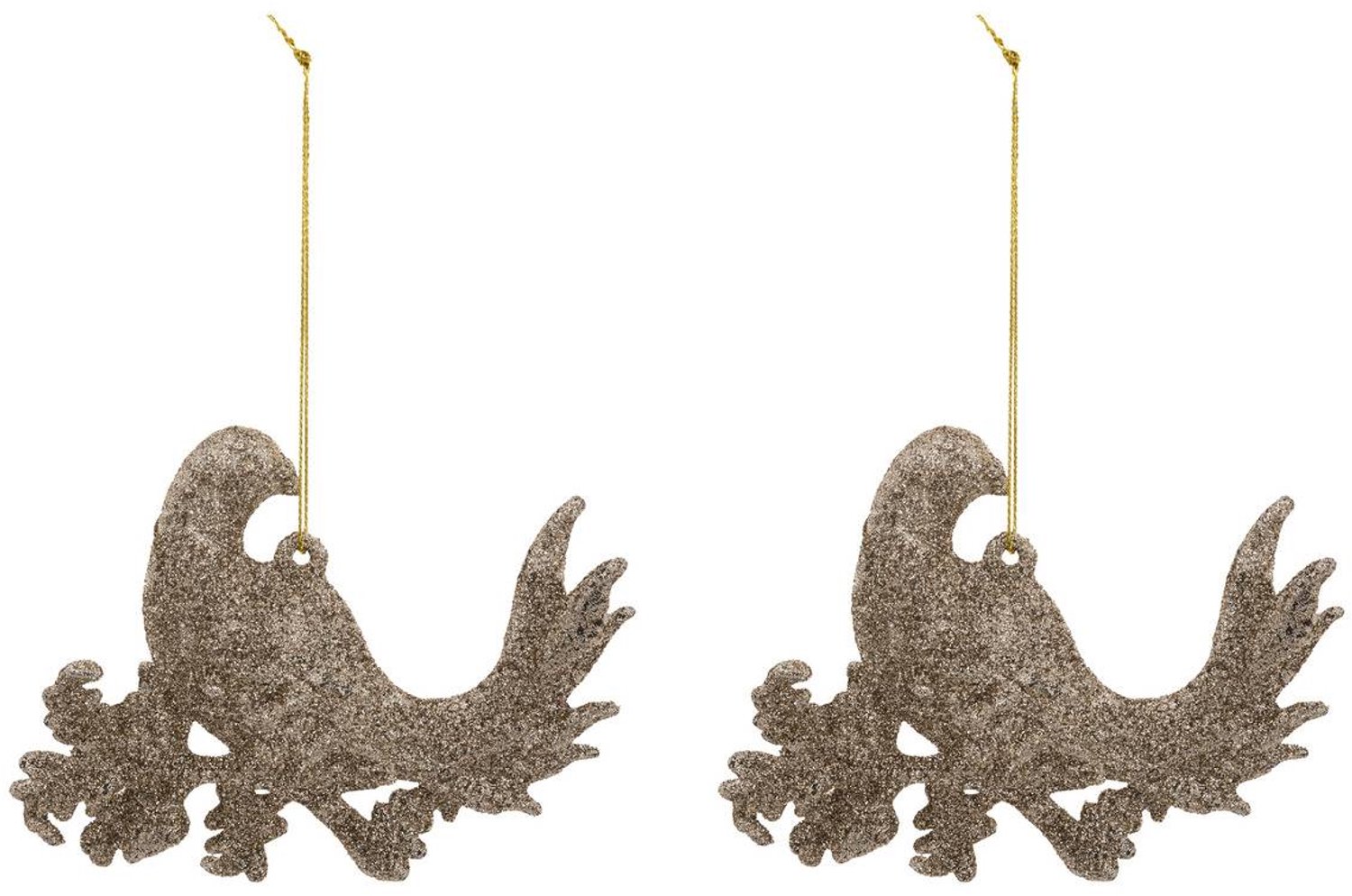 Atmosphera Créateur d'intérieur® SDN PLAST VOGELTAK GOUD X2 Doré