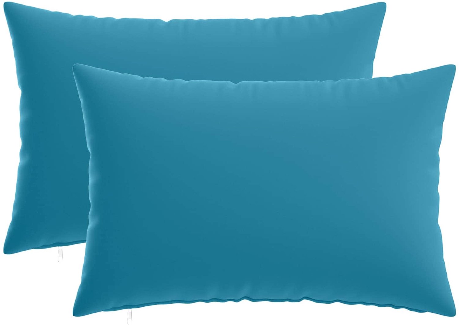 vidaXL Dekenkussen - 2 - st - HEERLEN - Lichtblauw - 50 - x - 70 - cm - Polyester