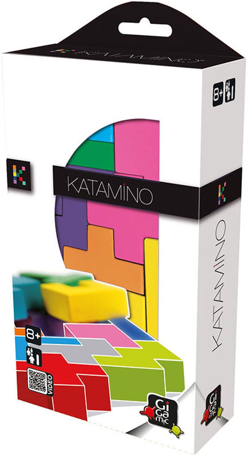 Gigamic - Katamino Pocket - Puzzelspel voor 2 spelers - NL GB FR DE ES IT — cadeau in Spellen & Speelgoed - foto 4