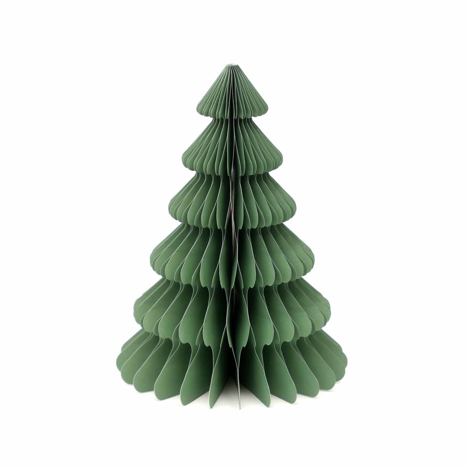 Papieren boom - Opvouwbaar - Groen - 25cm