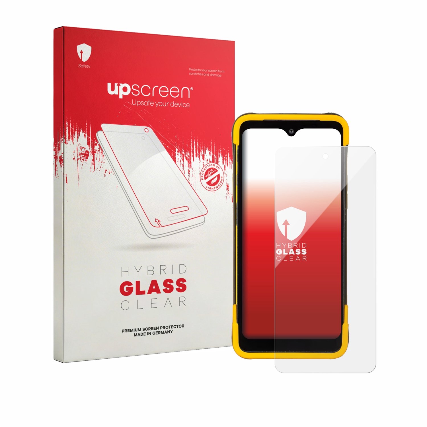 upscreen - Screenprotector voor Trimble TDC6 - Folie Beschermfolie Beschermglas transparant