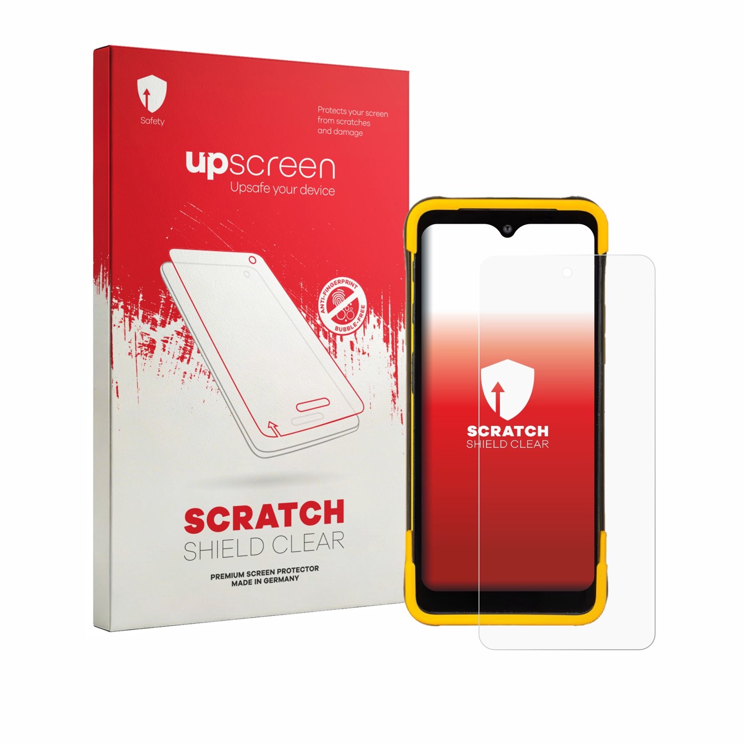 upscreen - Screenprotector voor Trimble TDC6 - Folie Beschermfolie transparant
