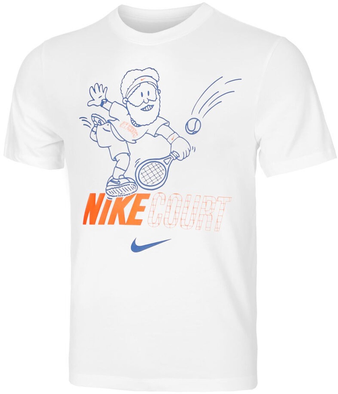 Nike Court T-shirt Wit