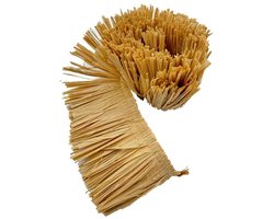 Handgeweven Natuurlijke Raffia Franje voor DIY Decoraties