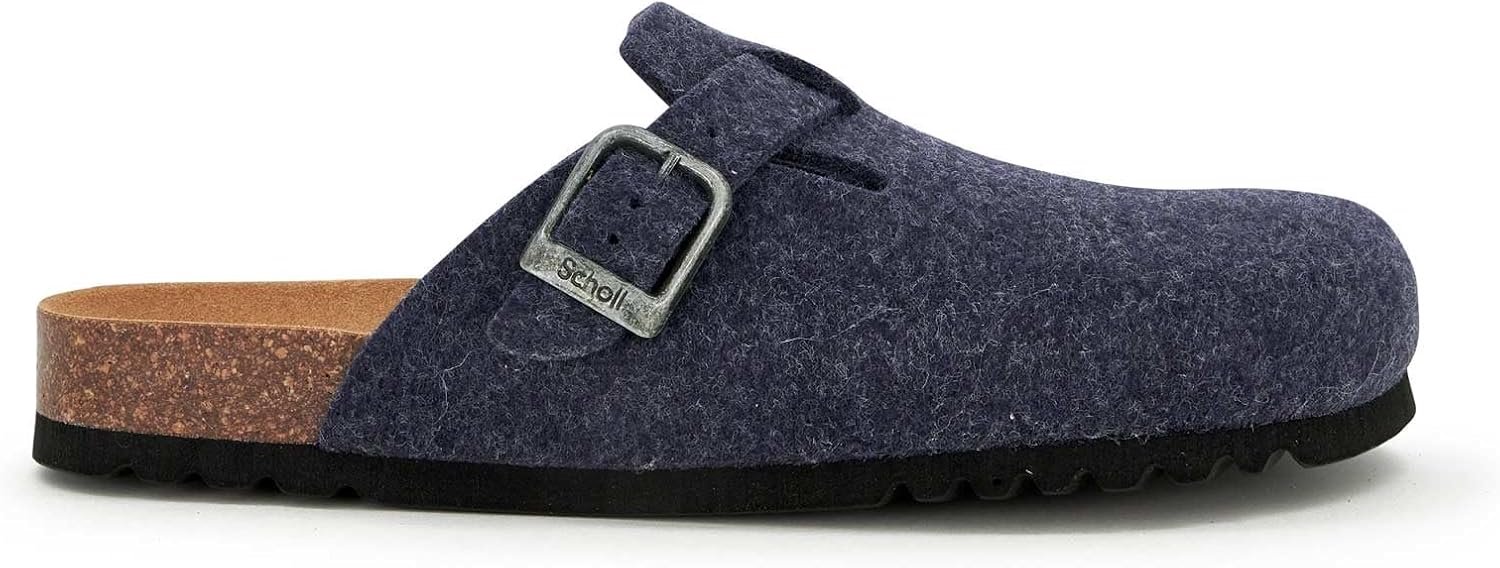 Scholl Dakota Heren Pantoffels Blauw