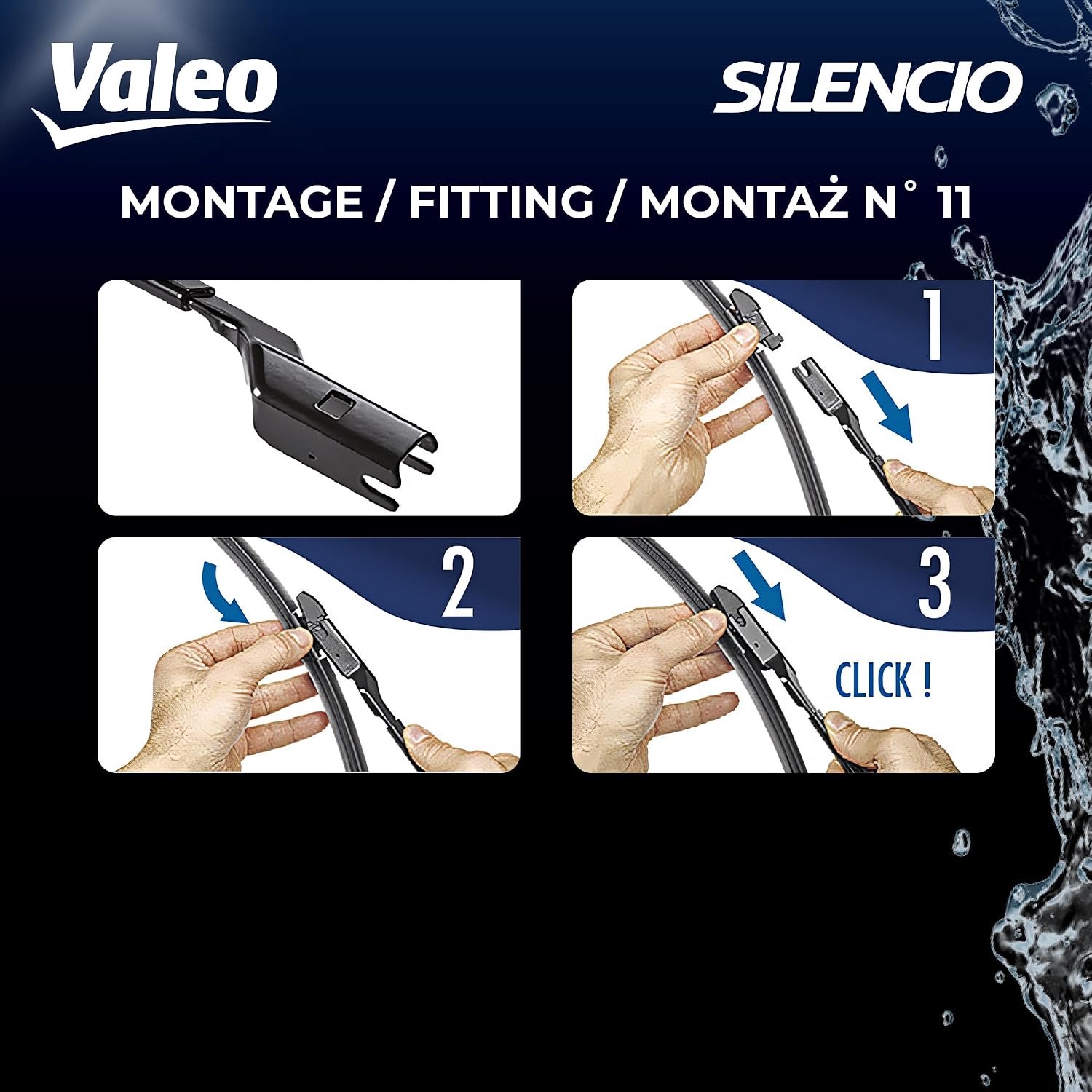 Valeo - Valeo Silencio flatblade VF950 - set ruitenwissers – foto 2