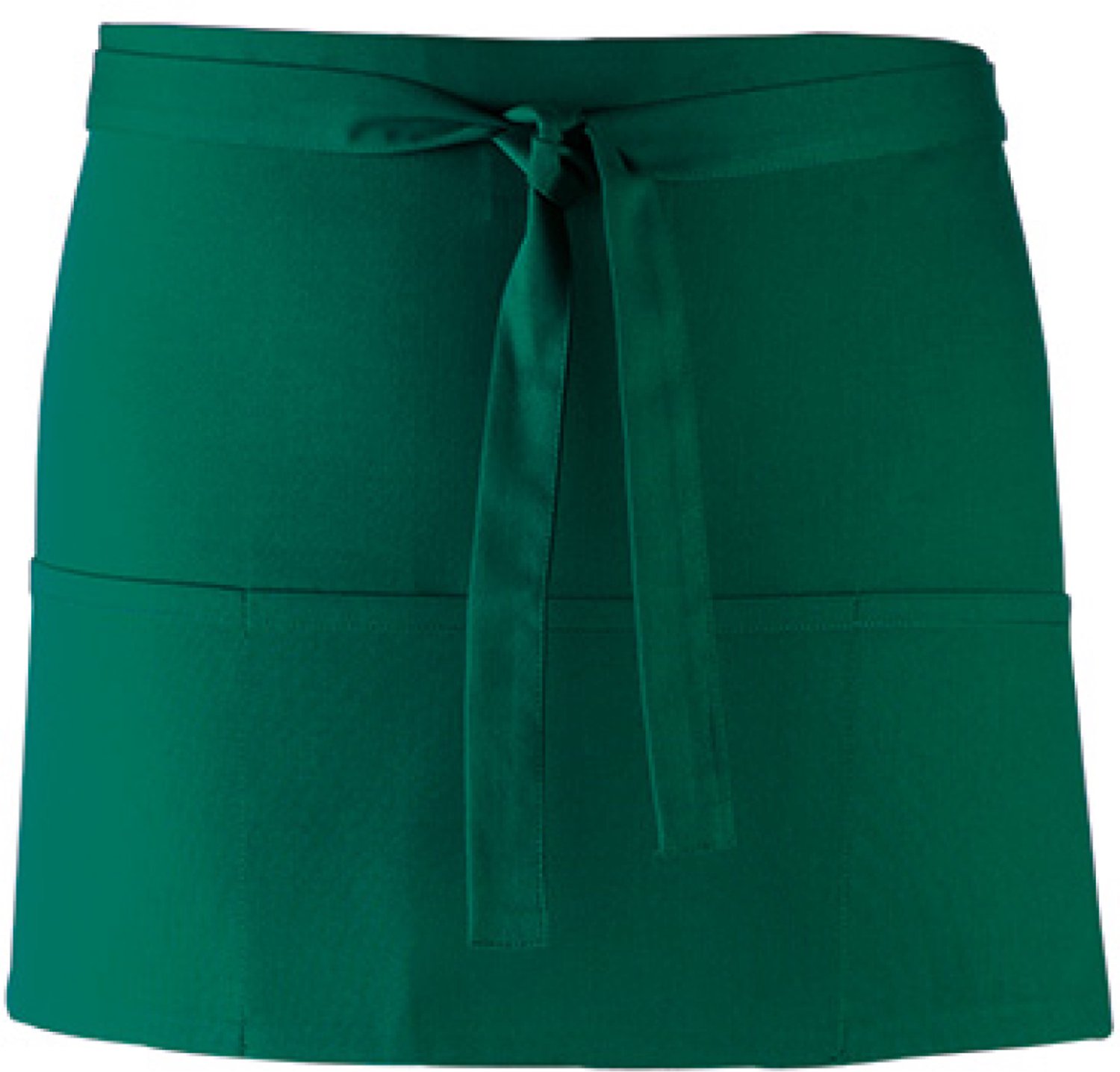 Premier Workwear - Colours Collection 3-Pocket Apron - Bottle Green (ca. Pantone 560C) - 60 x 33 cm