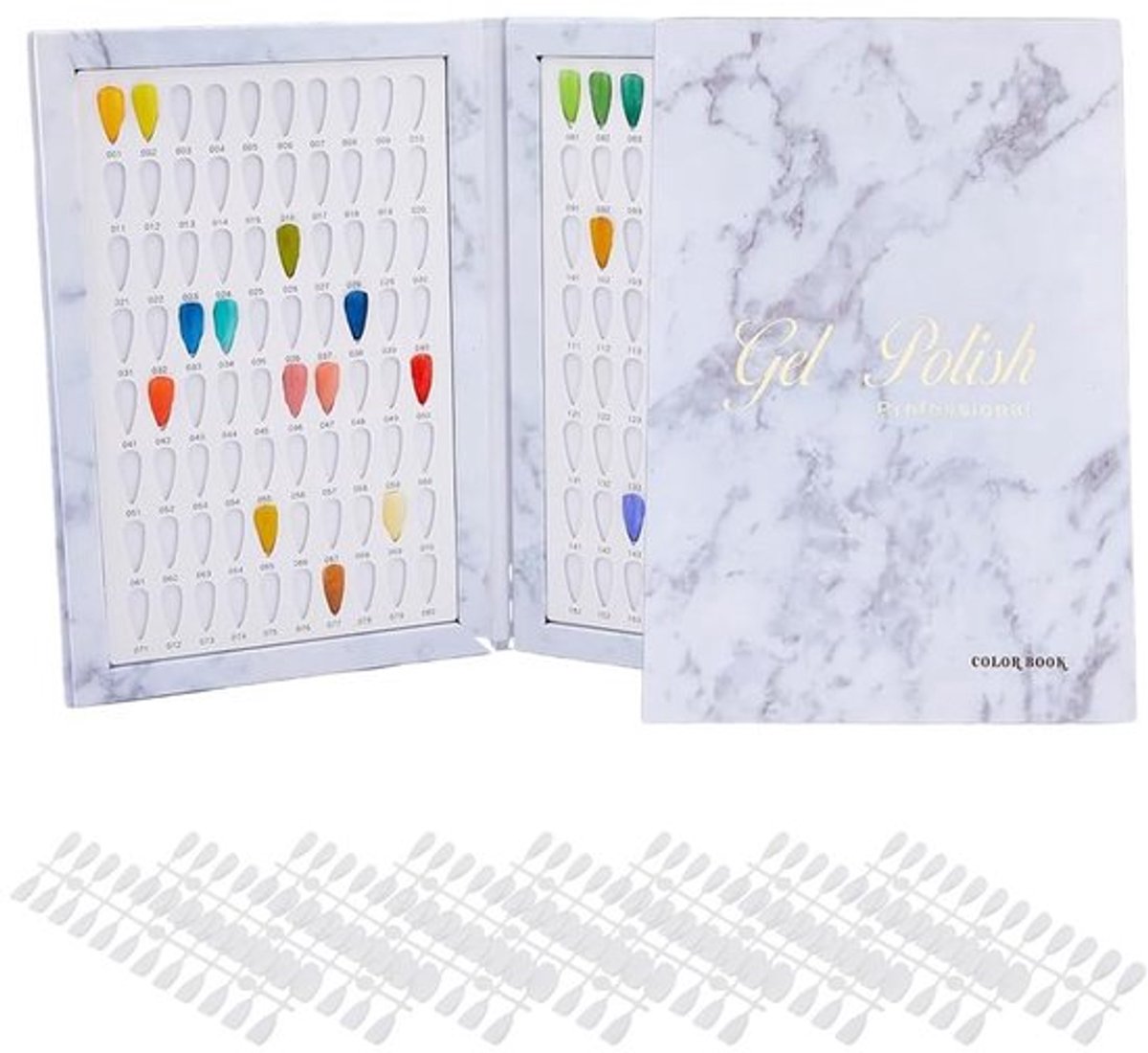 Dailygoody - Nagelkleur Display Boek - Nageltips - Salon Gereedschap - Nagel Gel
