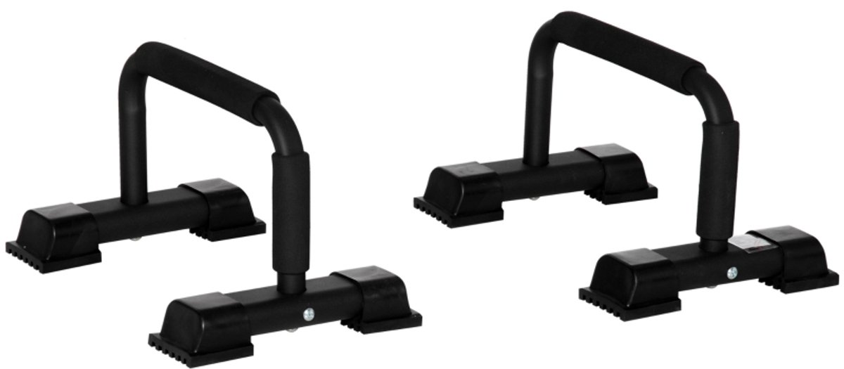 MODFU-Opdruksteun-Staal-Rutschfest-2 Stuks-Zwart-36 X 25 X 20 Cm