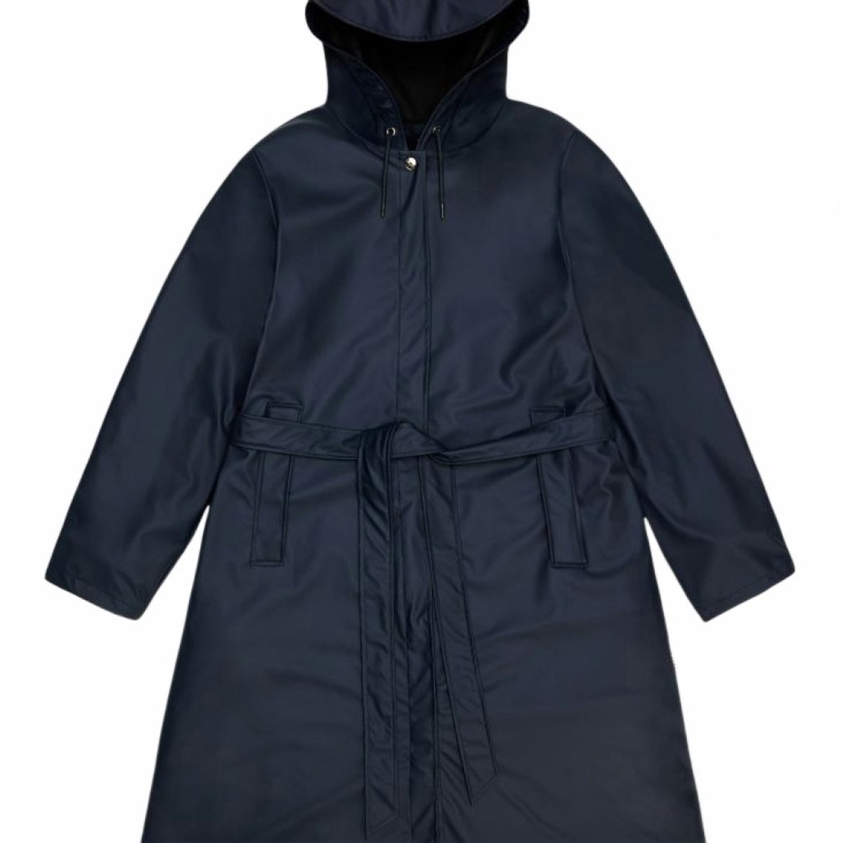 Rains A-Line Longer W Jacket Navy RainJas