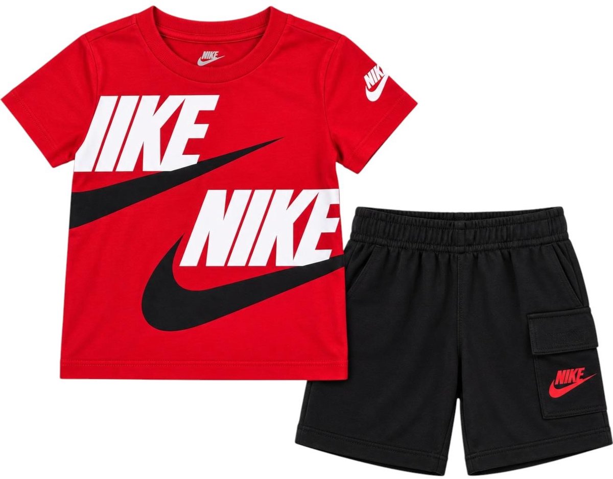 NIKE KIDS SET -80CM 12Mnd Zwart