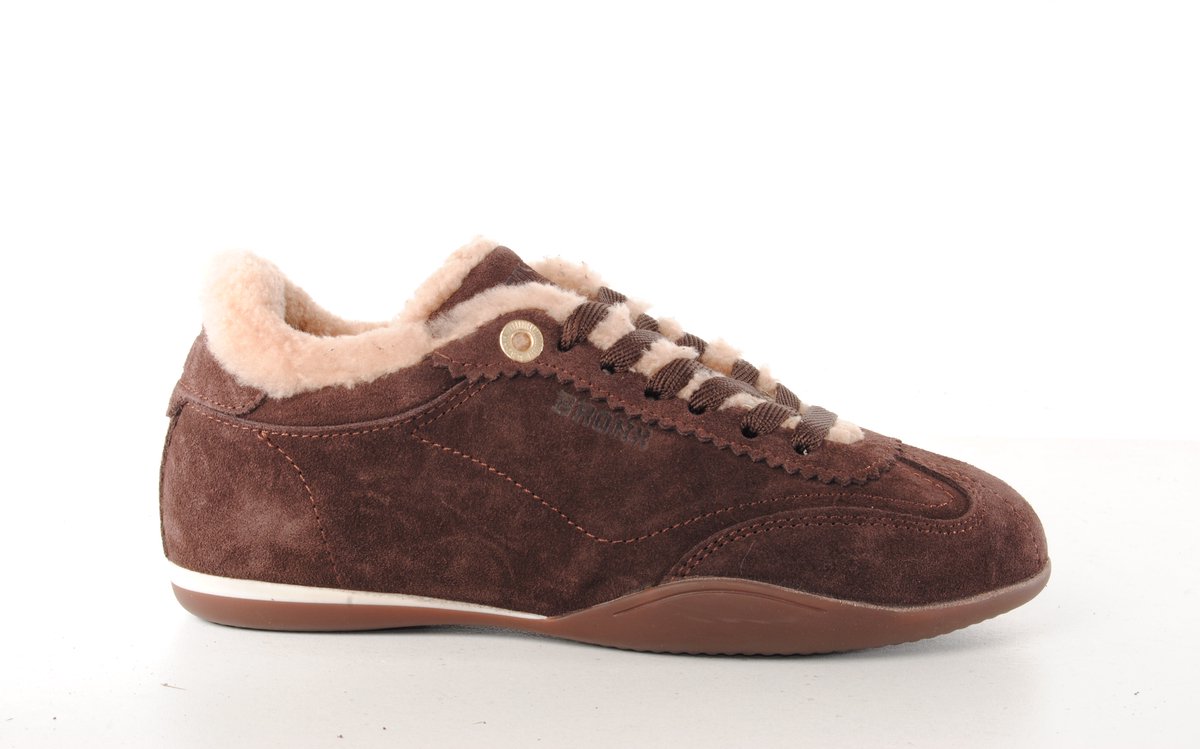Bronx dames sneaker Parkerr suède bruin