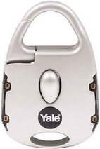 Yale kofferhangslot met 4 cijferige code (grijs)