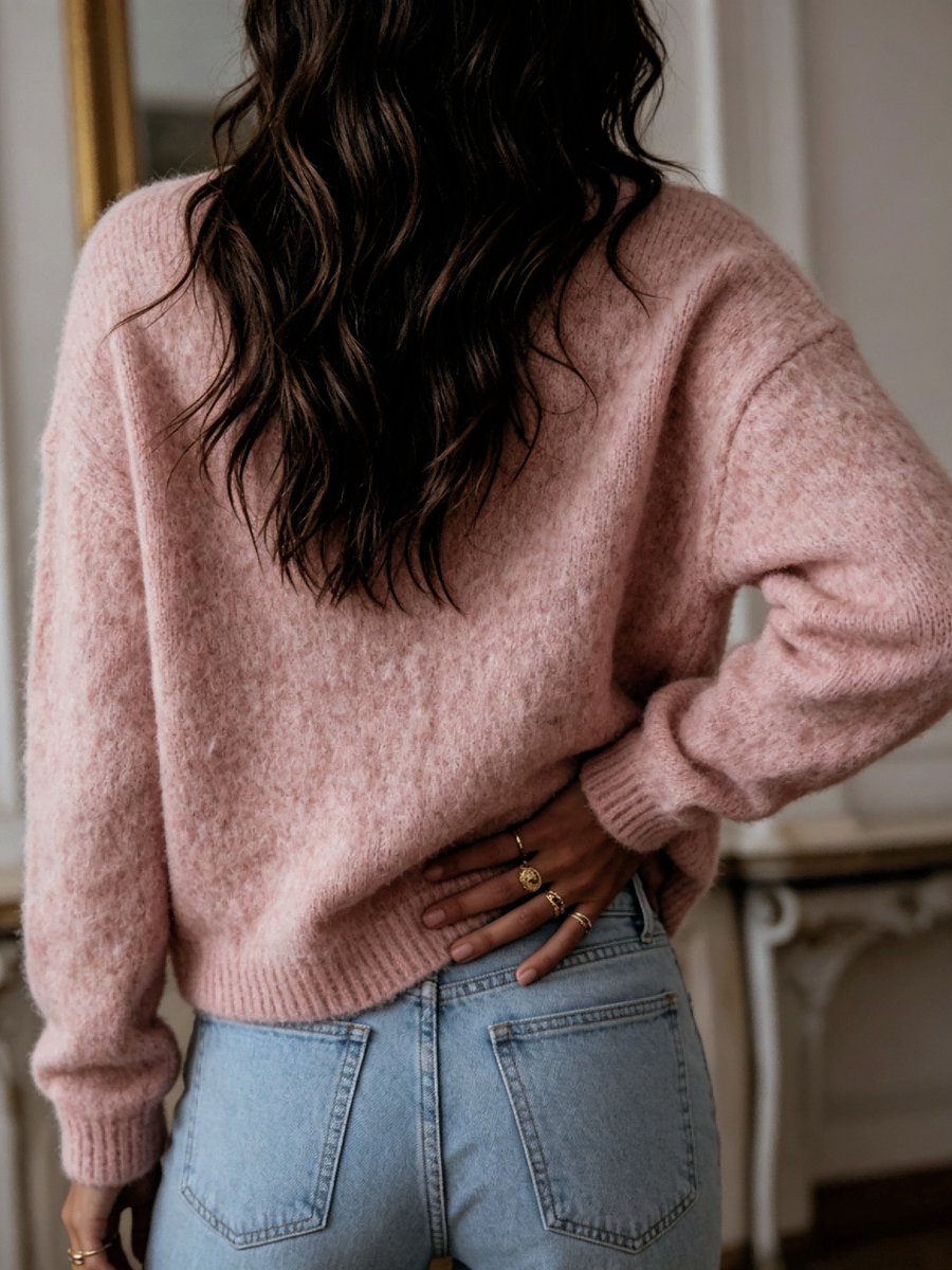 Currero Cardigan Dames Vest Vrouwen Met Knopen Volwassenen Warm Gebreid Vest Long Lood Kleur