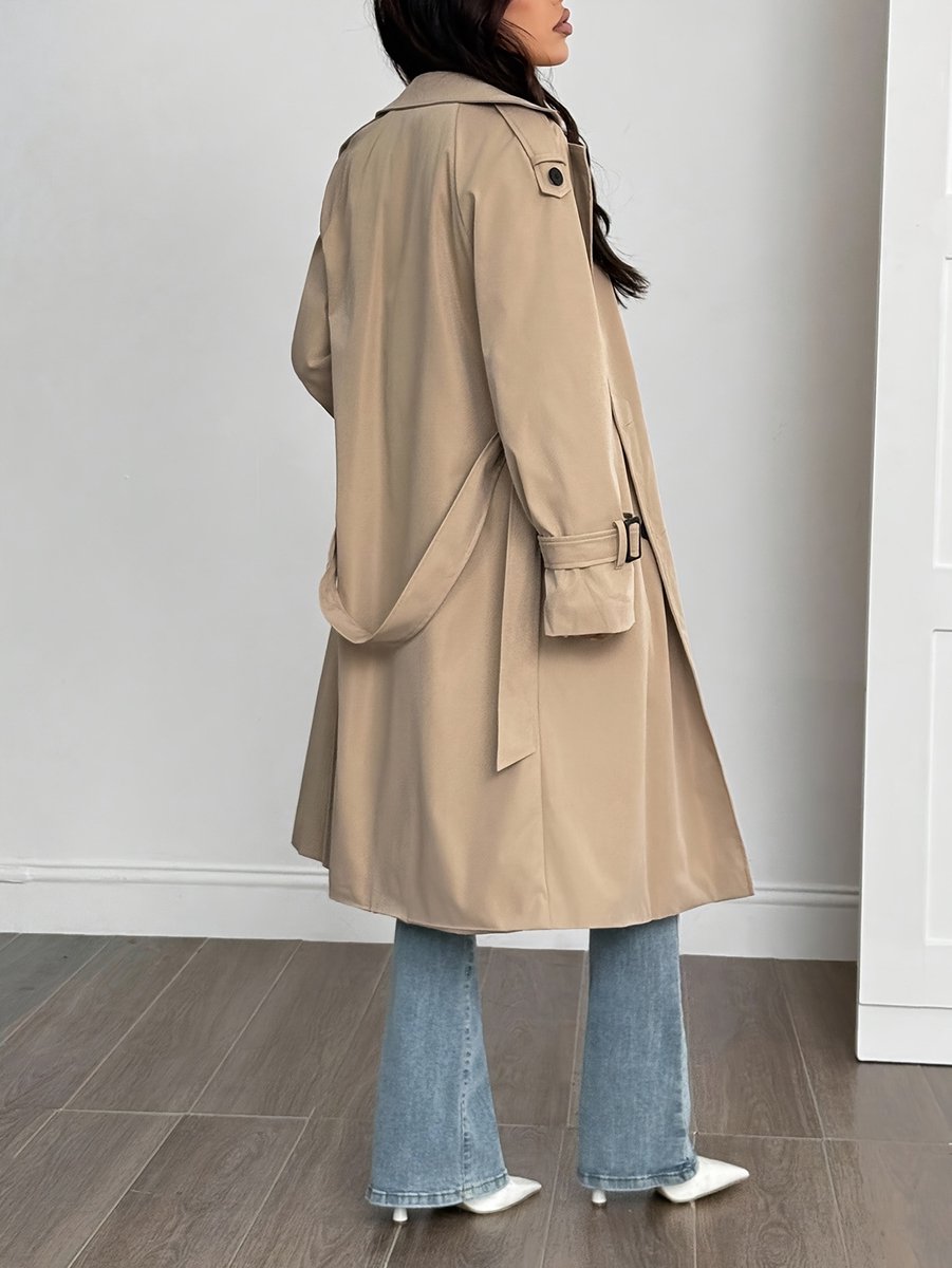 Currero Mantel Dames Tussenmantel Winter Jas Mantelpakje Trenchcoat Overjas Overcoat Winterjas Race