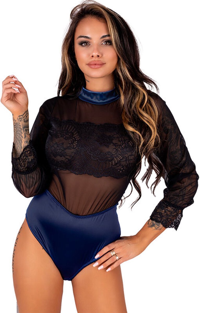 Drimina Navy Blue Bodysuit