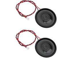 Vervangende luidsprekers voor Radar Detector, 28 mm 16Ω 1W, 2-Pack, Compatibel met Rocky Mountain R1 R3 R4 R7 R8, Geluidskwaliteit, Accessoires voor voertuigen, Audio verbeteringen