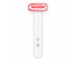 MAXIZEN Huidverjongingsapparaat – LED Lichttherapie Gezicht – Rood, Blauw & Paars Licht – EMS Microstroom – Gezichtsmassage – Anti-Aging – Verwarming – Huidverzorging