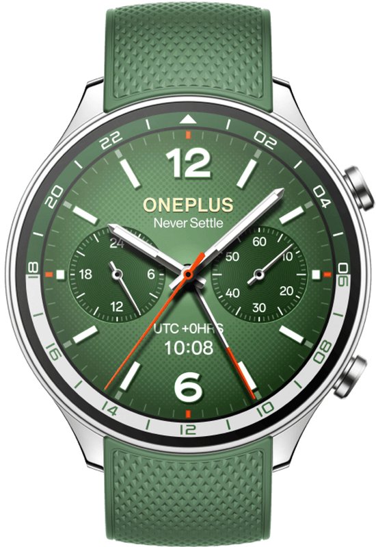 OnePlus Watch 2R Smartwatch 1.43" AMOLED Groen - OnePlus - €119,00