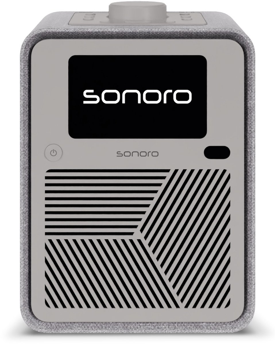 Sonoro ATRON Compacte Smart All-In-One Muzieksysteem - Zilver