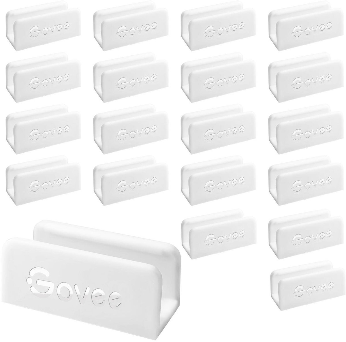 Govee klem voor neon led-strips, 20 stuks, wit