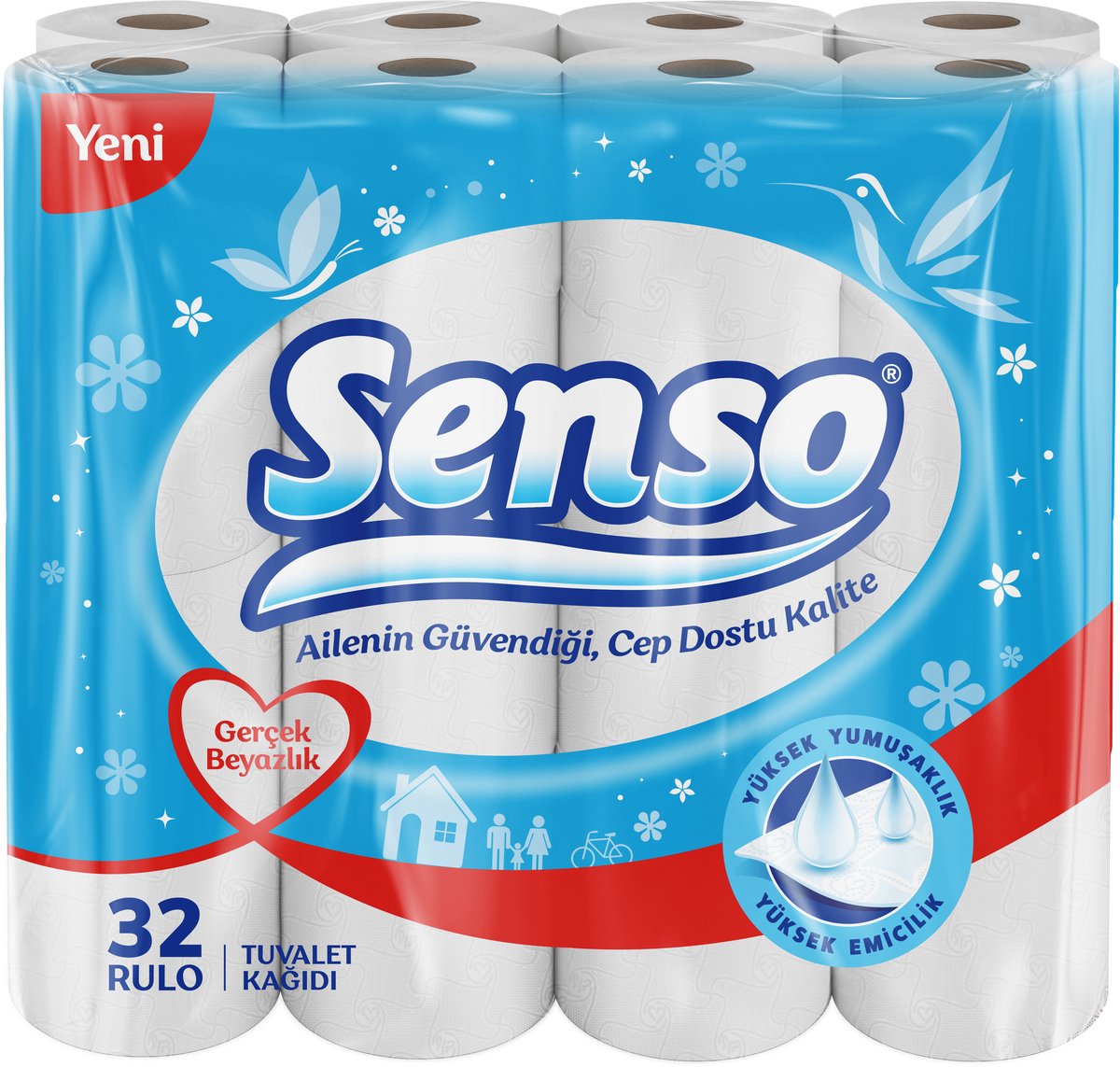 Senso Toiletpapier 3 x 32 stuks