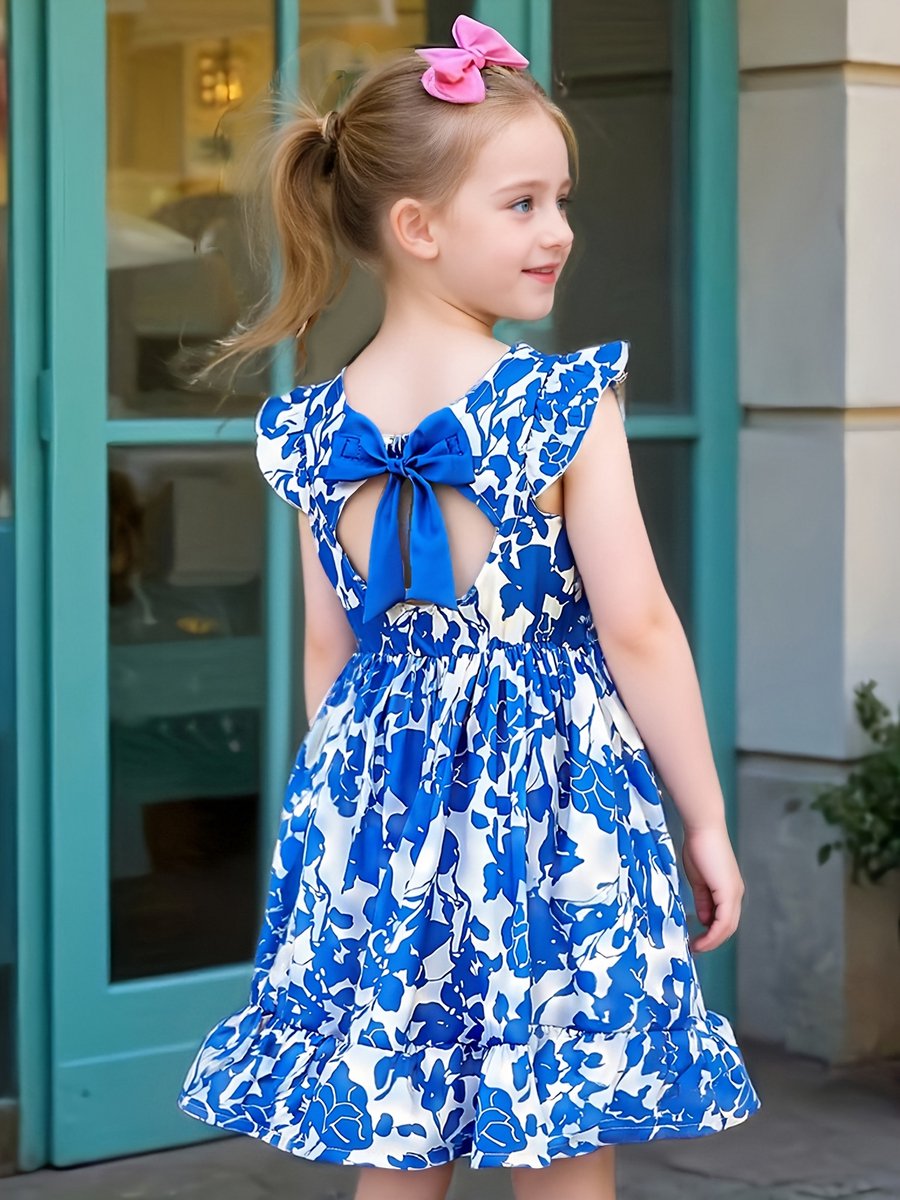 Currero Zomerjurk Meisjes Zomerjurken Kinderen Jurk Meisje Ibiza Stijl Sundress Kinderkleding 5 Jaar Gemengde Kleur