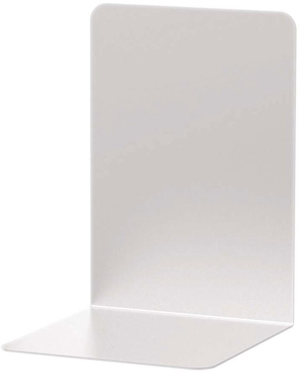 Maul Boekensteunen aluminium 12 x 12 x 17.5 cm zilver