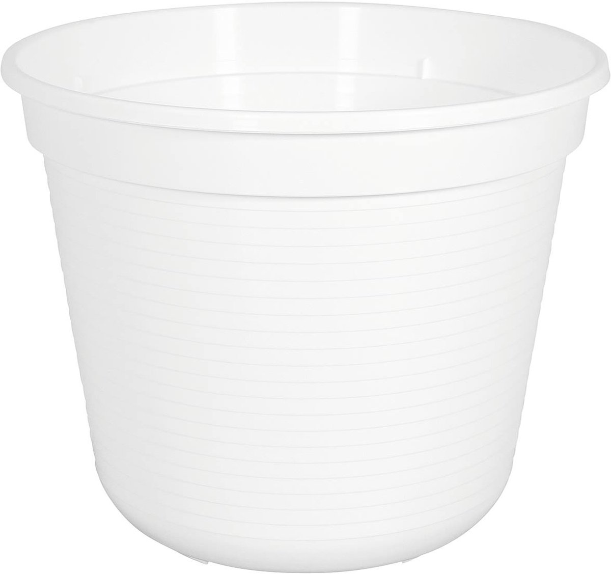 Geli Bloempot STANDARD Wit Ø 24 cm - Kunststof