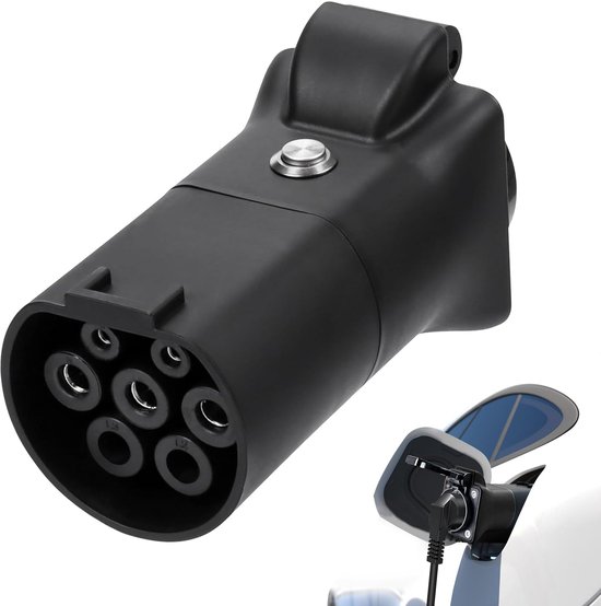 V2L Adapter voor Kia 5 - Type 2 naar Schuko - 3,5 KW - 16A - Oplaadoplossing - Geschikt voor Kia en Hyundai EV
