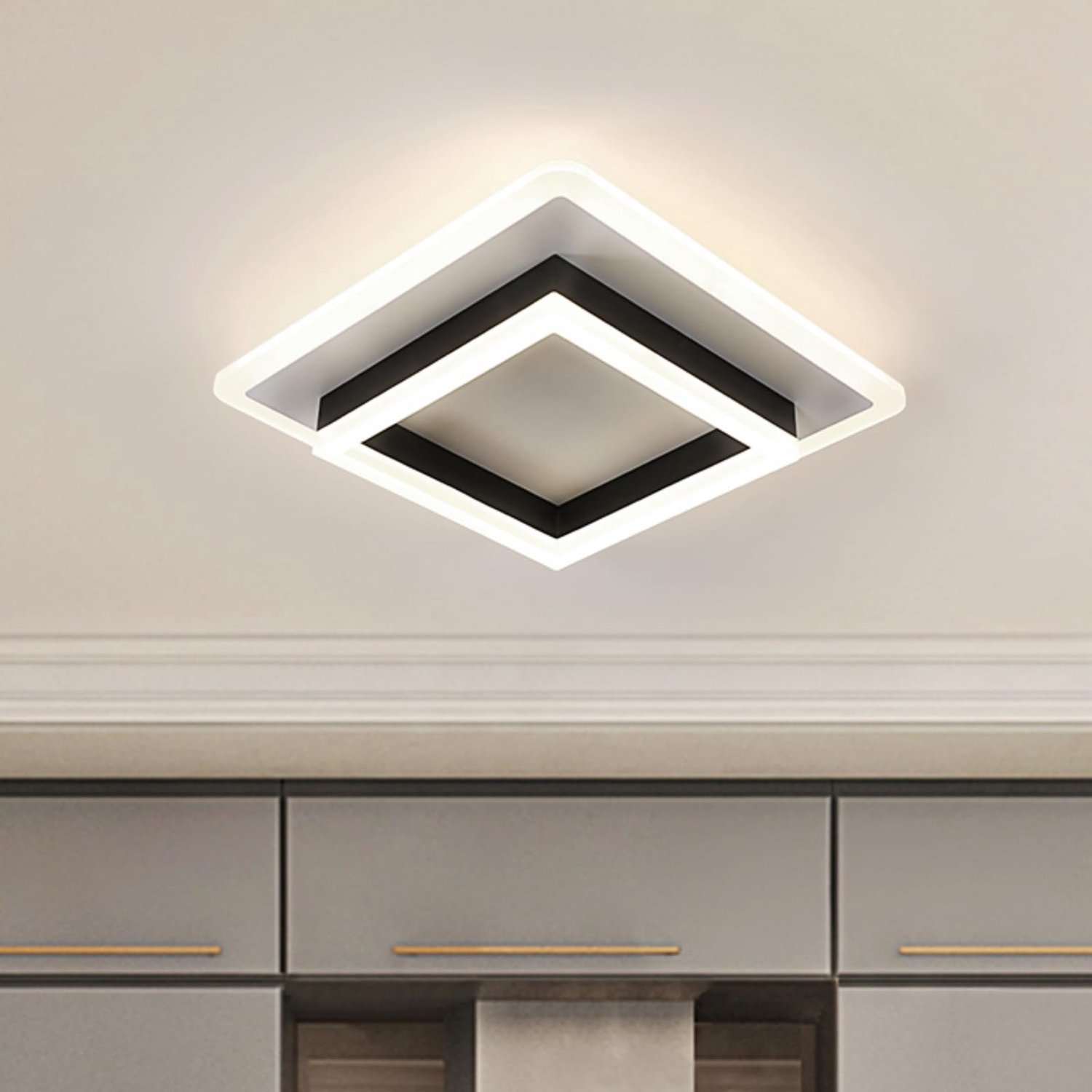 Moderne Vierkante LED Plafondlamp 30W