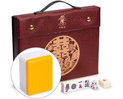 Chinese Mahjong Set - 146 Stenen, Double Happiness