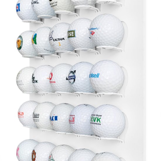 Golfbal Displaystandaard van Metaal, Elegant en Functioneel — afbeelding 3