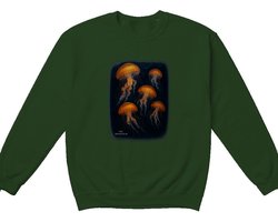 Jellyfish Sweater – Pacific Nettle Jellyfish – Onderwater Outfit – Unisex Sweater voor Dames & Heren – Origineel Cadeau