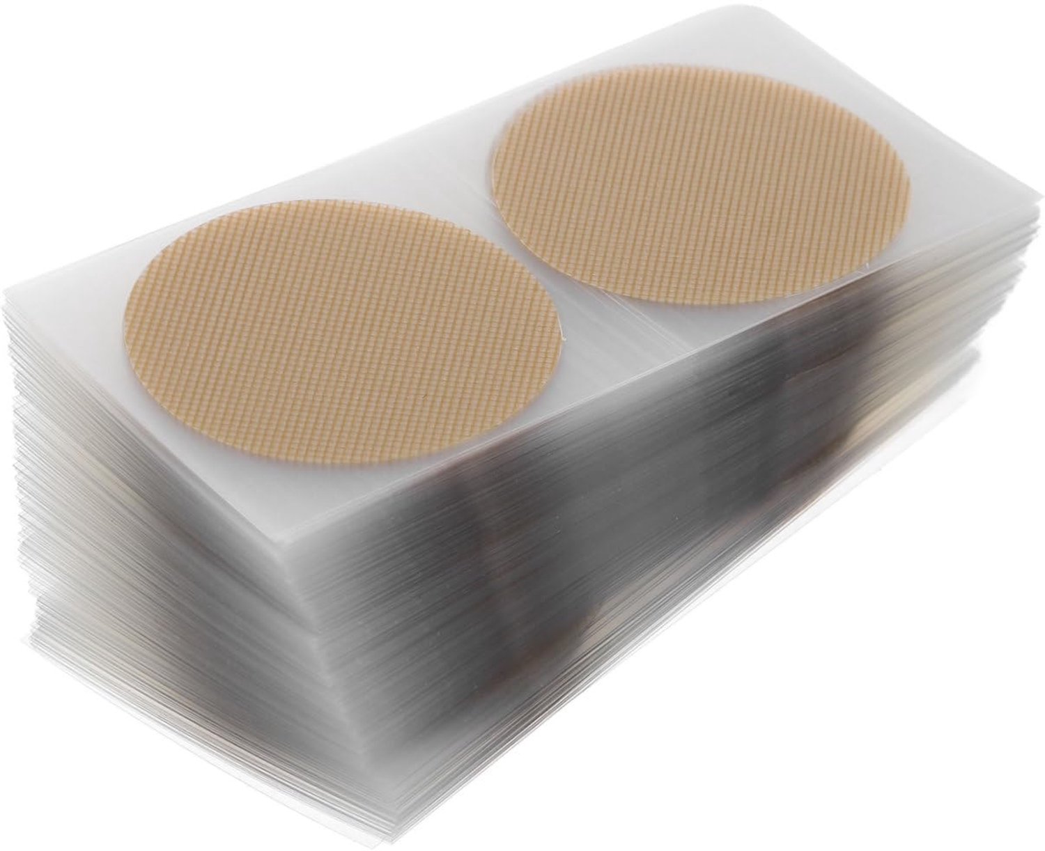 tepelpads 150 paar - ademend chinlon - sterke lijm - onzichtbaar tijdens sporten - ServiceTopper