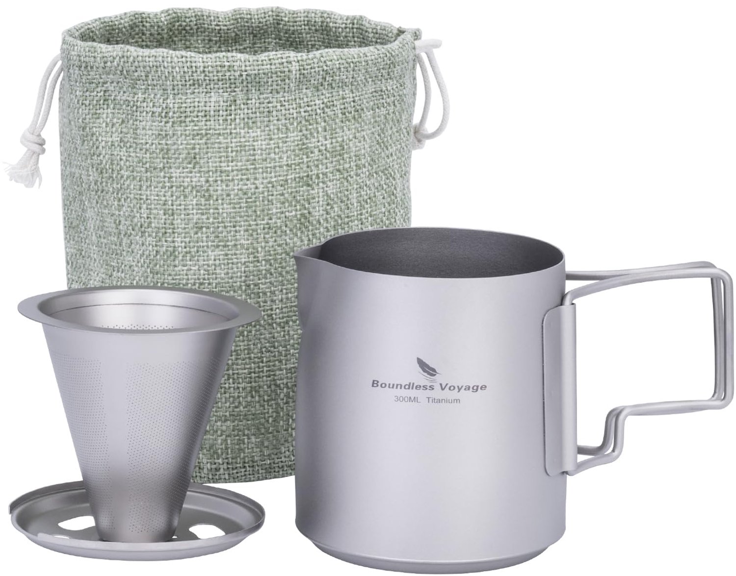 Titan Pour Over Koffiezetapparaat, 300ml Capaciteit