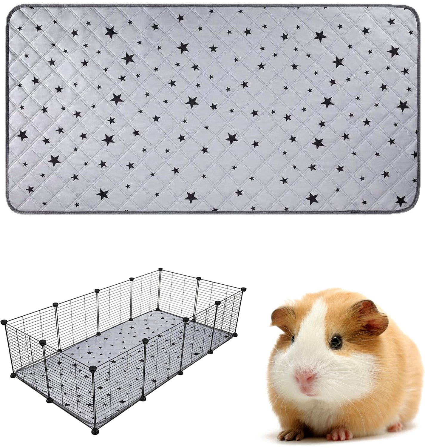 Herbruikbare Onderlegger voor Cavia's 120 x 60 cm