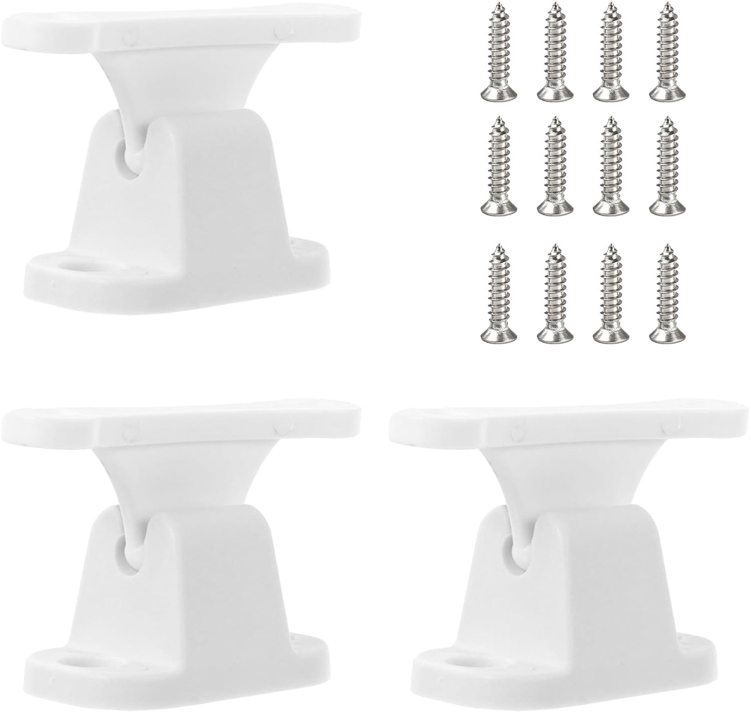 Set van 3 Caravan Deursloten met Bevestigingsschroeven