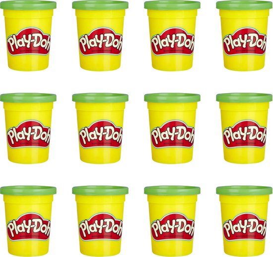 Play-Doh Groene Klei - 12 Potjes