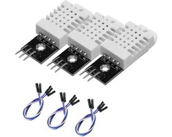 DHT Temperatuursensor Module met Kaart en Kabel, Set van 3