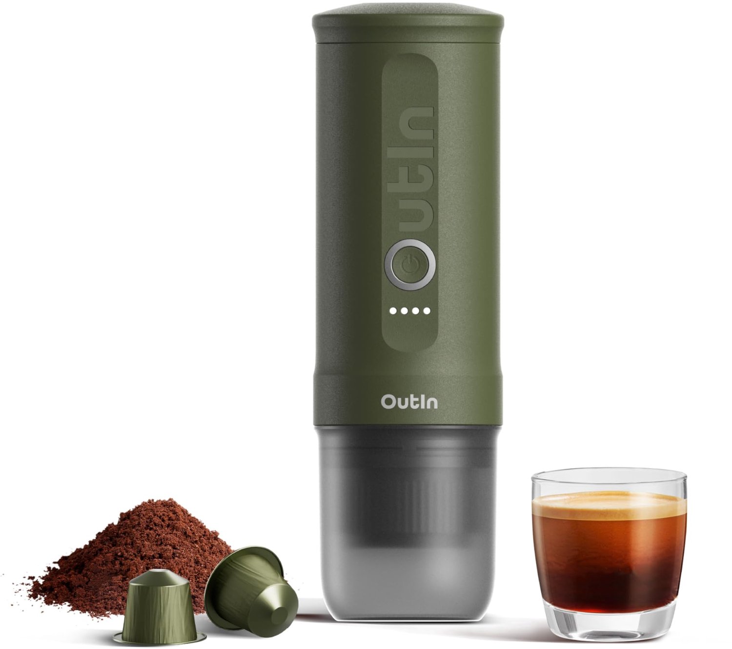 Draagbare Elektrische Espresso Machine voor Reizen met USB-C Opladen
