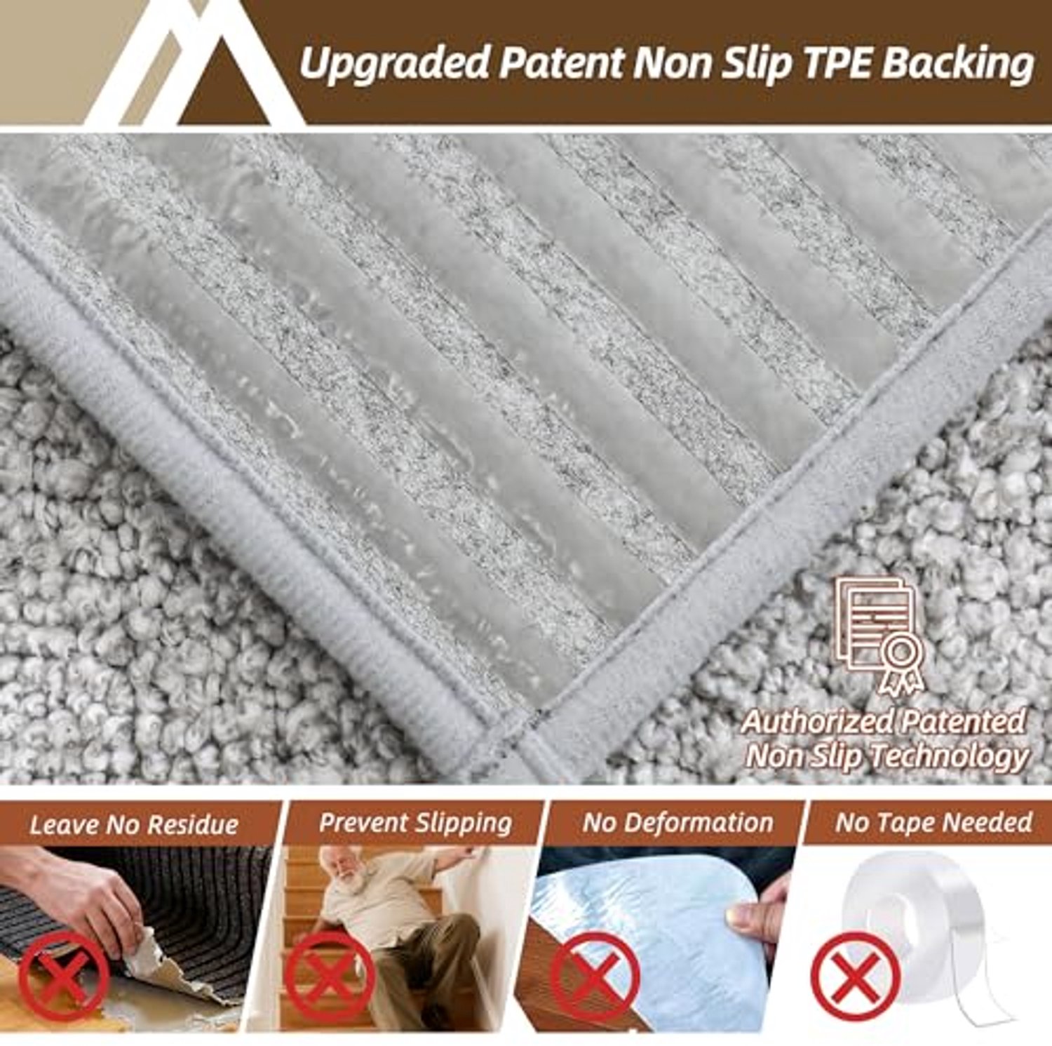 Antislip Trapmatten 22 x 70 cm (15 stuks)