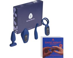 The Oh Collective Date Night Couples Set - Erotische cadeauset - vibrator set met afstandsbediening + libido bonbons voor koppels