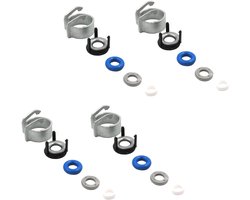 O-Ring Kit voor Brandstofinjectoren 4-delige Set