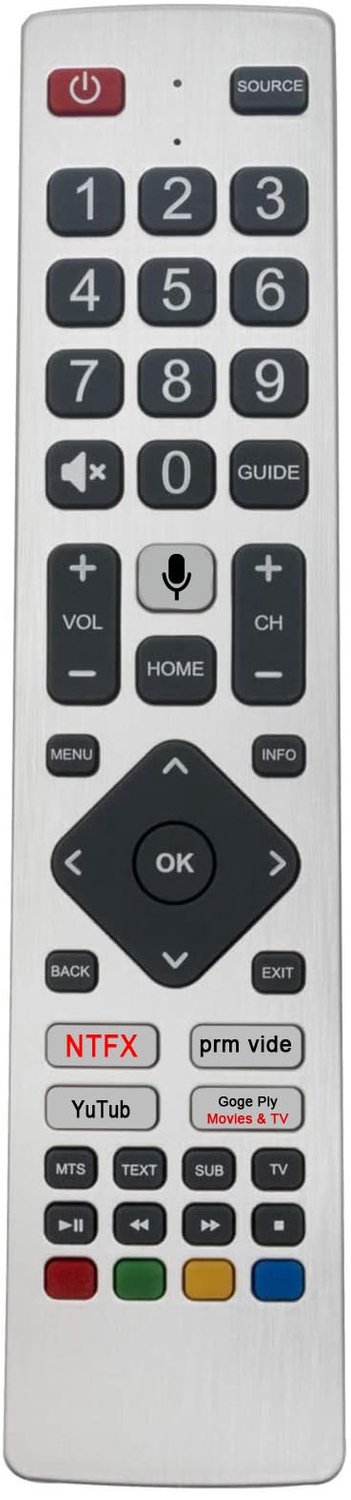 Vervangende Afstandsbediening voor Sharp TV's