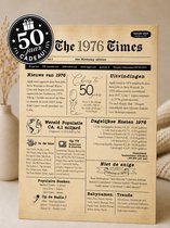 50 jaar - MDF Verjaardagsbord A3 formaat - Poster - Verjaardagscadeau - 50 jaar cadeau cadeau - 50e verjaardag - 50 jaar cadeau man - 50 jaar verjaardag vrouw - kado 50 jaar - verjaardagsposter - Sarah - Abraham