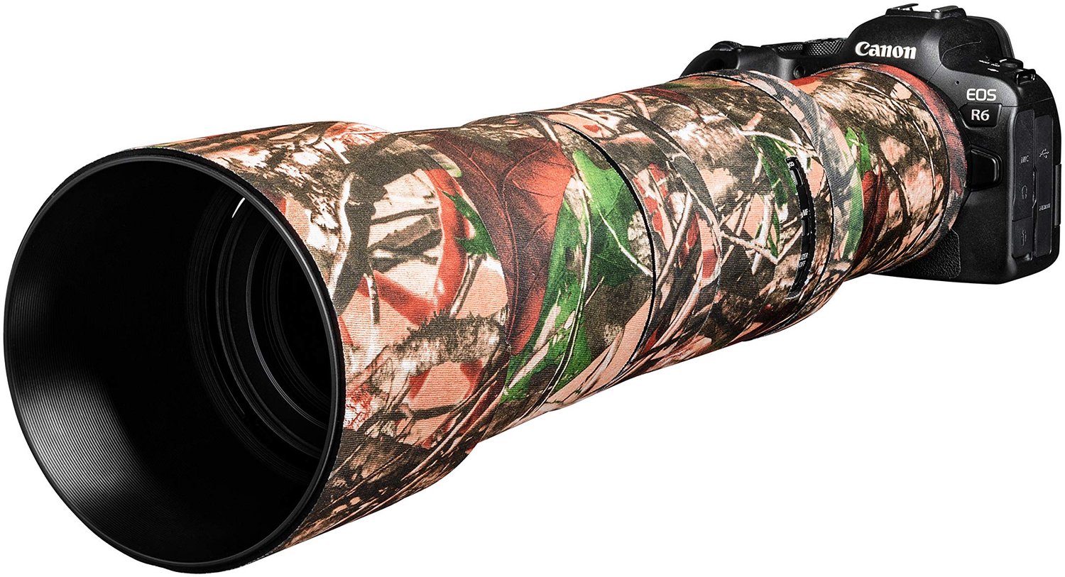 Lensbescherming voor Canon RF 800 - Forest Camouflage